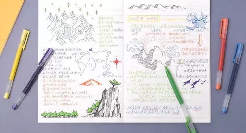 Набор гелевых ручек Xiaomi Mi Jumbo Gel Ink Pen (5шт.) (MJBWB03WC) — фото, купить в Минске с доставкой по Беларуси — 360shop.by