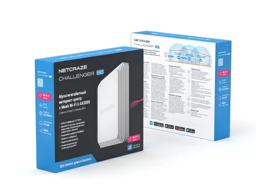 Wi-Fi роутер Netcraze Challenger SE (NC-3911) — фото, купить в Минске с доставкой по Беларуси — 360shop.by