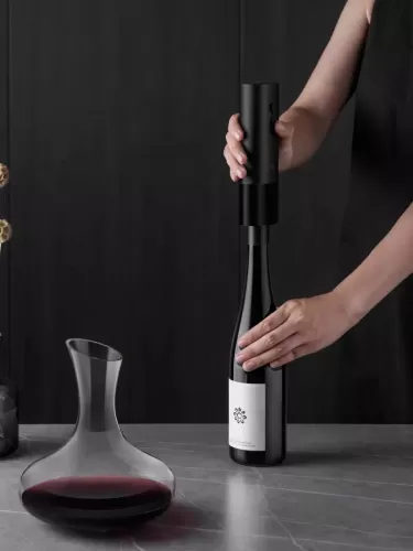 Электроштопор Xiaomi Mijia Electric Wine Opener (KGJ001T) — фото, купить в Минске с доставкой по Беларуси — 360shop.by
