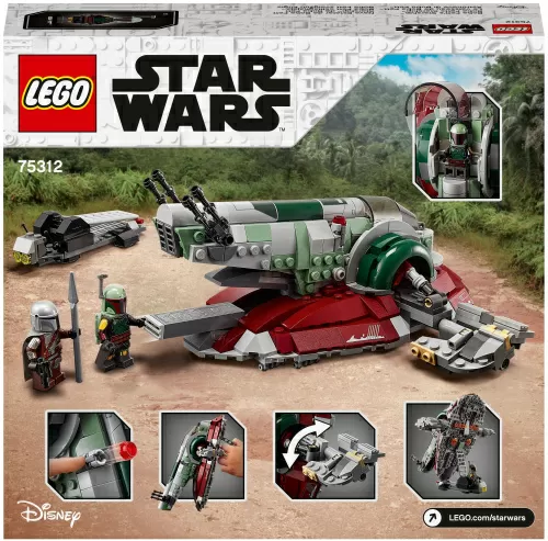 Конструктор LEGO Star Wars 75312 Звездолет Бобы Фетта