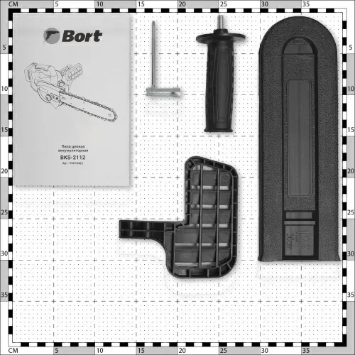 Пила цепная аккумуляторная Bort BKS-2112 (93418422) (без АКБ) — фото, купить в Минске с доставкой по Беларуси — 360shop.by