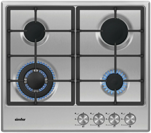 Газовая варочная панель Simfer H60V41M516