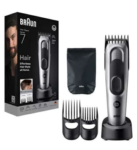 Машинка для стрижки волос Braun HC7590 — фото, купить в Минске с доставкой по Беларуси — 360shop.by