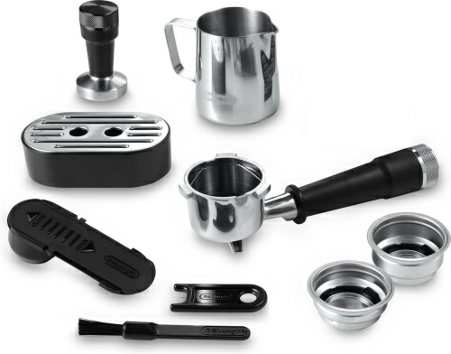 Кофеварка рожковая DeLonghi Dedica Maestro Plus EC 950 M — фото, купить в Минске с доставкой по Беларуси — 360shop.by