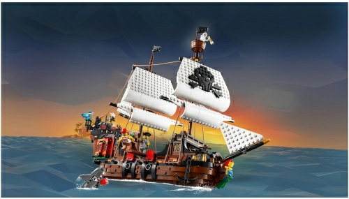 Конструктор LEGO Creator 31109 Пиратский корабль