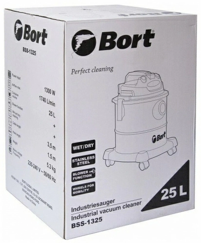 Профессиональный пылесос Bort BSS-1325 (91272218)