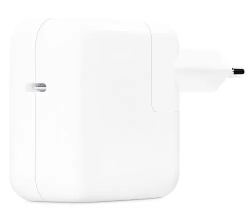Сетевое зарядное Apple 30W USB-C Power Adapter (MY1W2ZM/A) — фото, купить в Минске с доставкой по Беларуси — 360shop.by