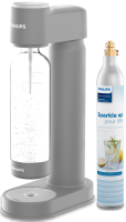 Сифон для газирования воды Philips GoZero (ADD4901/10) (ADD4901GR/10, серый)