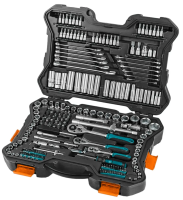 Универсальный набор инструментов Bort BTK-215 (215 предметов) (93418446) — фото, купить в Минске с доставкой по Беларуси — 360shop.by