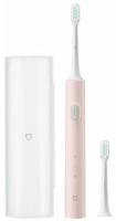 Электрическая зубная щетка Xiaomi Mijia Electric Toothbrush T200C (2 сменные насадки + футляр для хранения) (розовый)
