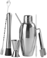Набор для коктейля Circle Joy Coktail Shaker Bar Set 7 in 1 (CJ-CSB01) — фото, купить в Минске с доставкой по Беларуси — 360shop.by