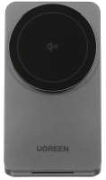 Беспроводное зарядное Ugreen W706 (45023, серый)