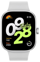 Умные часы Xiaomi Redmi Watch 4 (M2315W1) (BHR7848GL, международная версия, серебристый)