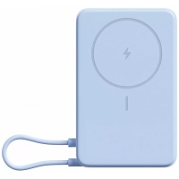Внешний аккумулятор Xiaomi 7.5W Magnetic Power Bank with Built-in Stand 10000mAh (WPB1007Z) (китайская версия, голубой)