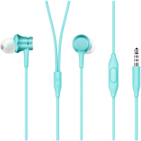 Наушники Xiaomi Mi In-Ear Headphones Basic (HSEJ03JY) (бирюзовый)
