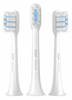 Сменные насадки (3шт.) для электрической зубной щетки Xiaomi Mijia Sensitive T301 / T302 / T501 / T501C (MBS306) (белый)