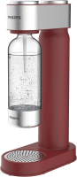 Сифон для газирования воды Philips GoZero (ADD4902/10) (ADD4902RD/10, красный)