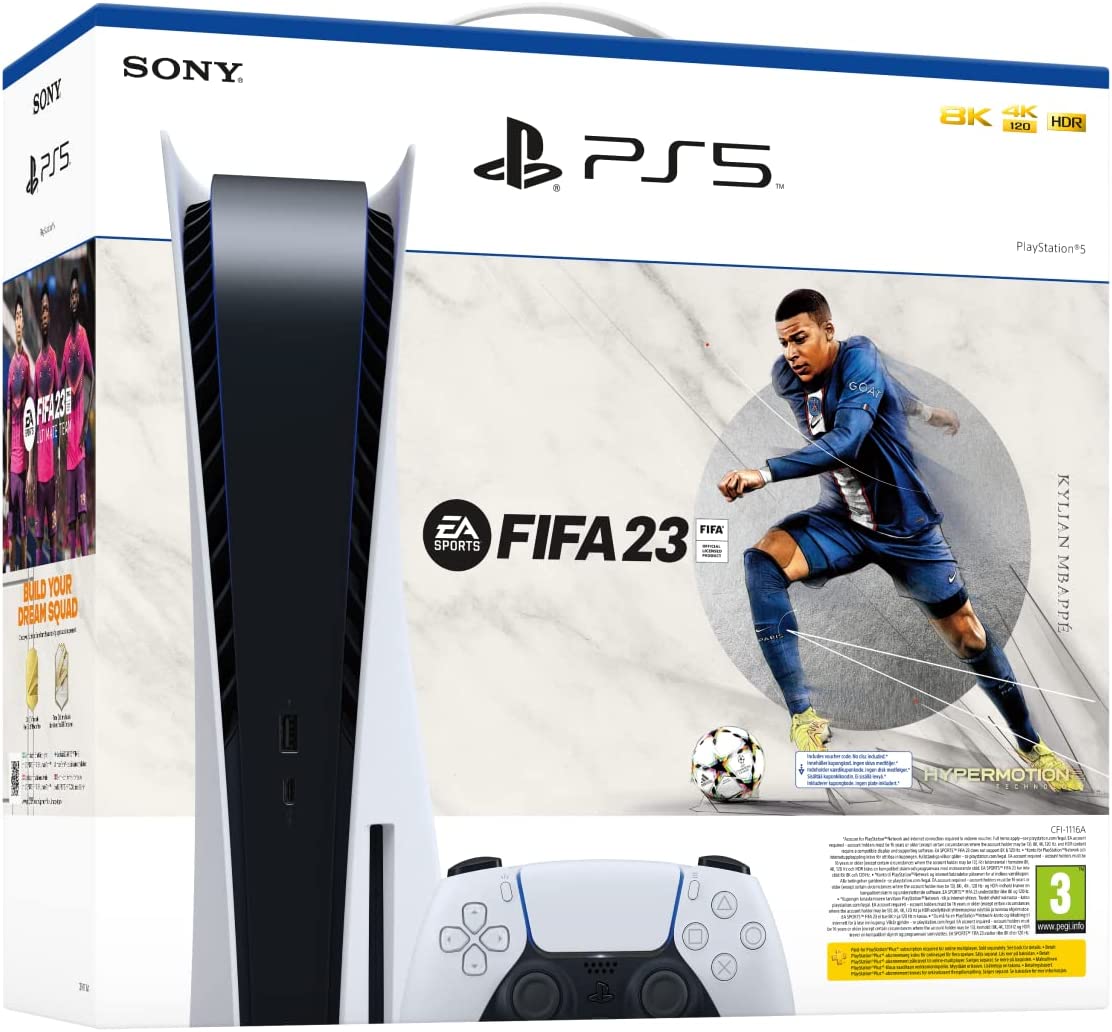 Игровая приставка Sony PlayStation 5 + FIFA 23 — купить в Минске недорого,  цена в интернет-магазине