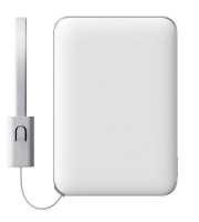 Внешний аккумулятор Xiaomi 22.5W Ultra-Thin Power Bank with Built-in Cable 5000mAh (PB0522S) (белый)
