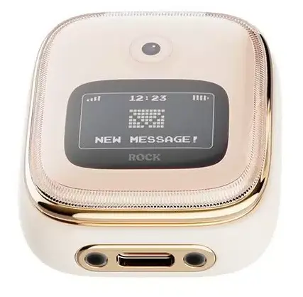 Наушники Rock Retro Style TWS Earphone Clamshell — фото, купить в Минске с доставкой по Беларуси — 360shop.by