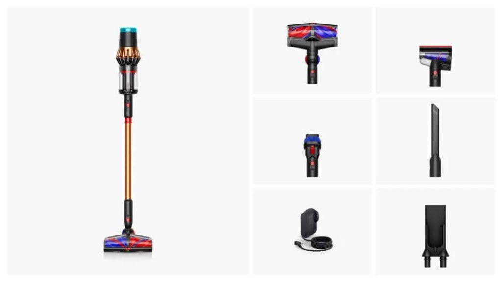 Dyson V16 DS60 Piston Animal – встроенные аксессуары для любых задач