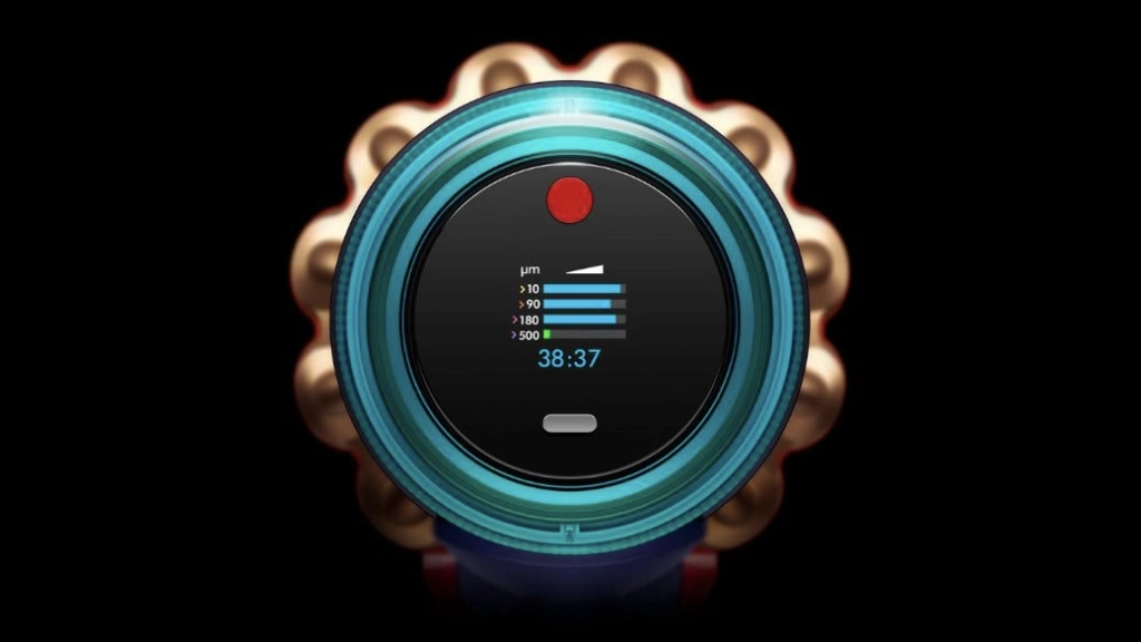 Dyson Gen5detect Absolute — LCD-экран: научное подтверждение чистоты Dyson Gen5detect Absolute — LCD-экран: научное подтверждение чистоты