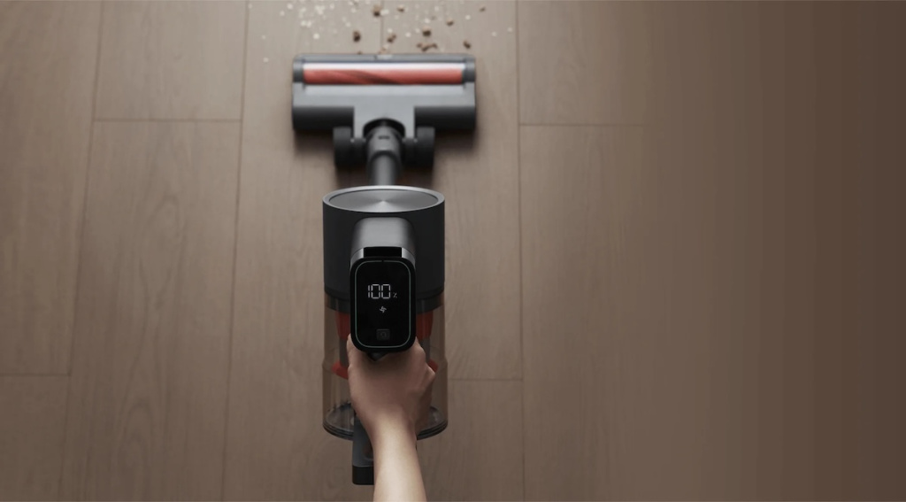 Вертикальный пылесос Xiaomi Vacuum Cleaner G20 Max – цветной светодиодный дисплей