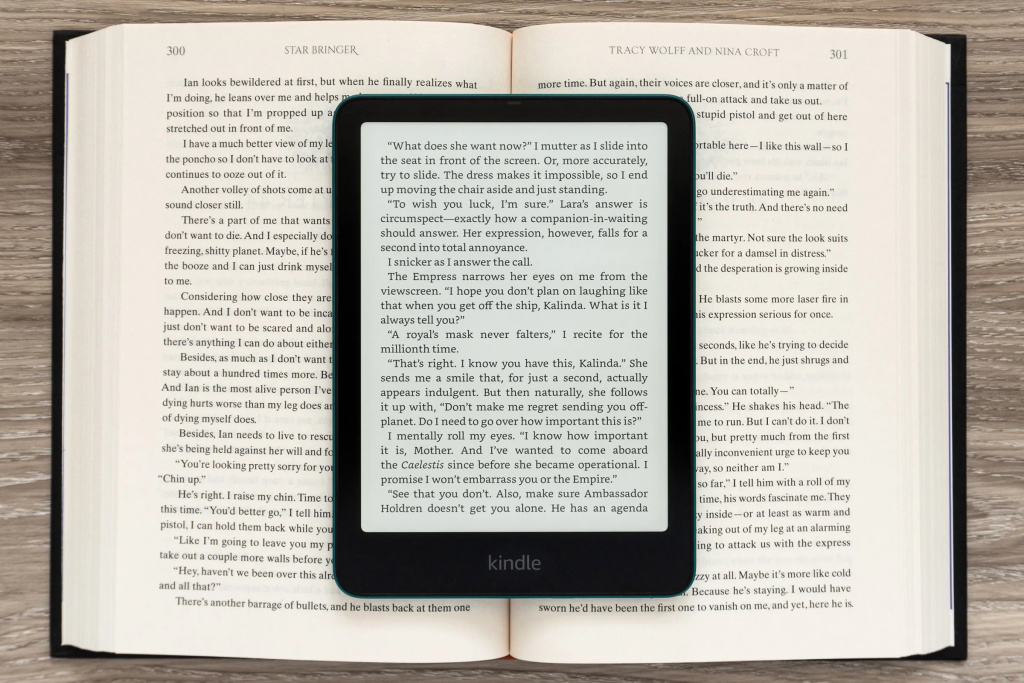 Электронная книга Amazon Kindle Paperwhite (2024) 12th Gen – улучшенный дисплей для комфортного чтения