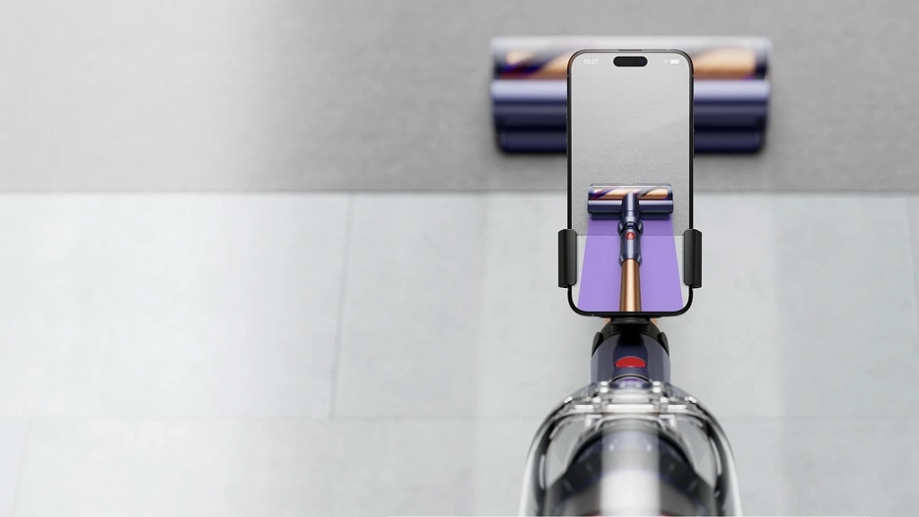 Dyson Gen5detect Absolute — дополненная реальность: раскрасить пол в фиолетовый Dyson Gen5detect Absolute — дополненная реальность: раскрасить пол в фиолетовый
