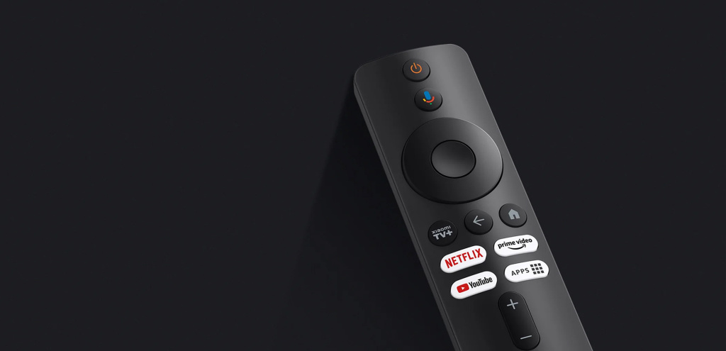 Смарт-приставка Xiaomi TV Box S 3rd Gen (MDZ-32-AA) – Bluetooth-пульт с голосовым управлением и охватом 360°