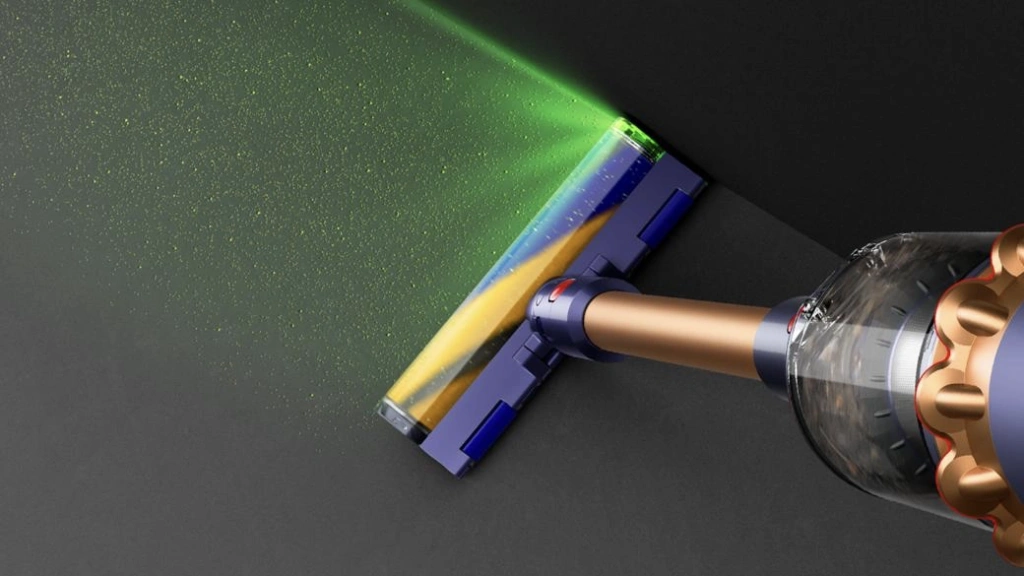 Dyson Gen5detect Absolute — лазерная подсветка: вдвое больше невидимой пыли Dyson Gen5detect Absolute — лазерная подсветка: вдвое больше невидимой пыли
