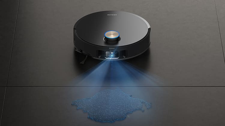 Робот-пылесос Dreame X50 Ultra Сomplete – автоматическое распознавание загрязнений