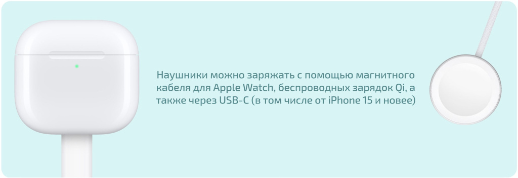 Наушники Apple Airpods 4 – продвинутая система шумоподавления