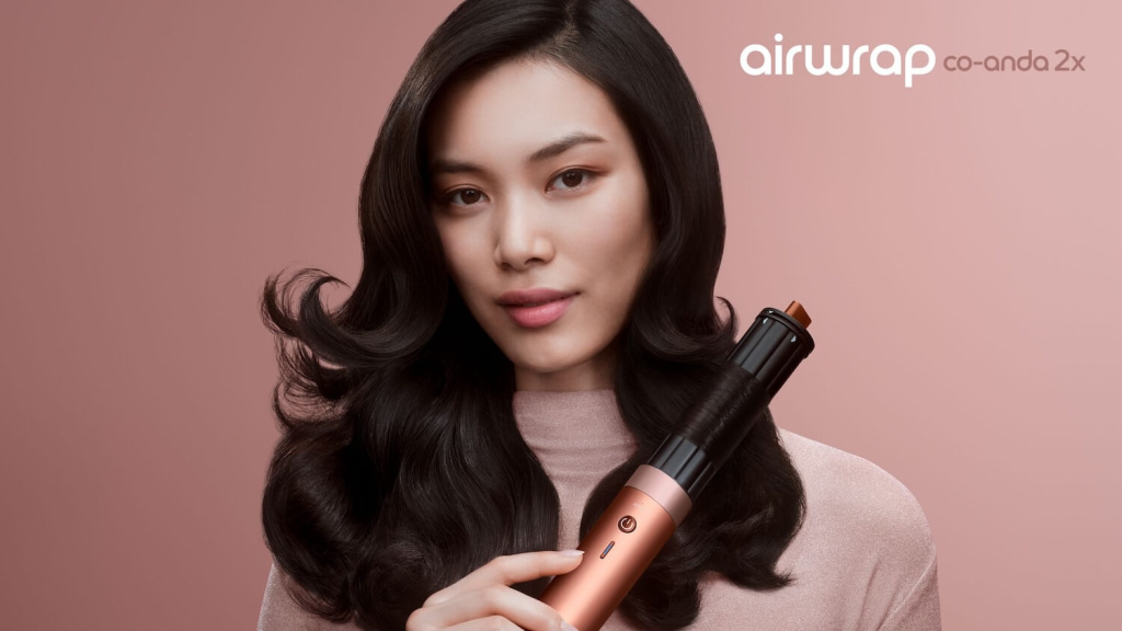Фен-стайлер Dyson HS09 Airwrap Co-anda2x™ – комфорт в использовании и сбалансированный вес
