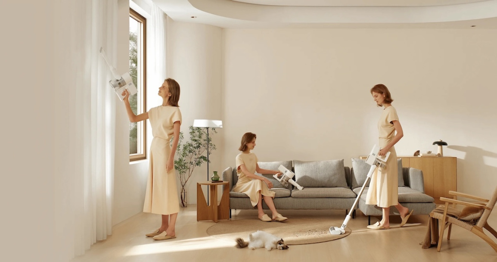 Вертикальный пылесос Xiaomi Vacuum Cleaner G20 – разнообразие насадок