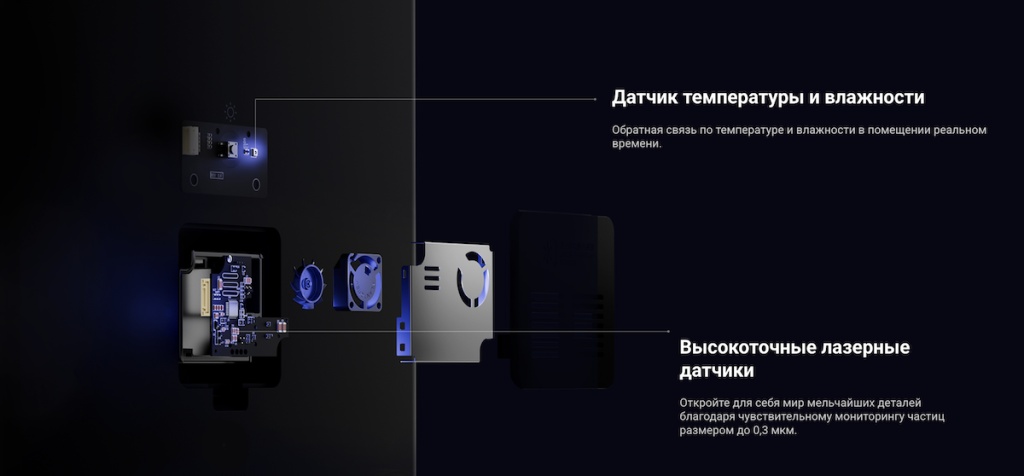 Очиститель воздуха Xiaomi Smart Air Purifier 4 Lite (AC-M17-SC) – режими очистки и тихая работа