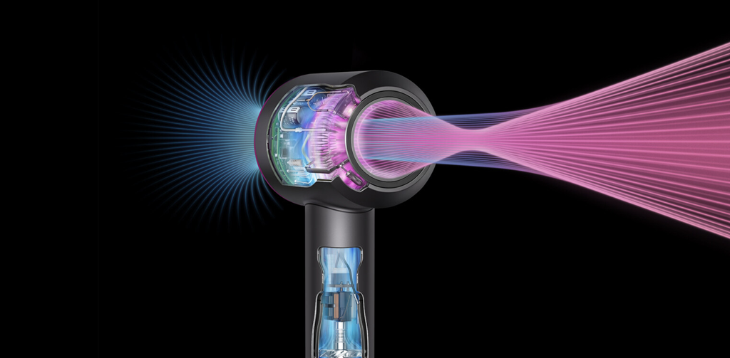 Фен Dyson HD15 Supersonic – режимы скорости для идеальной укладки