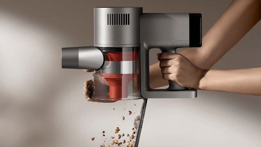 Вертикальный пылесос Xiaomi G30 Max – бесконтактное опустошение одной кнопкой