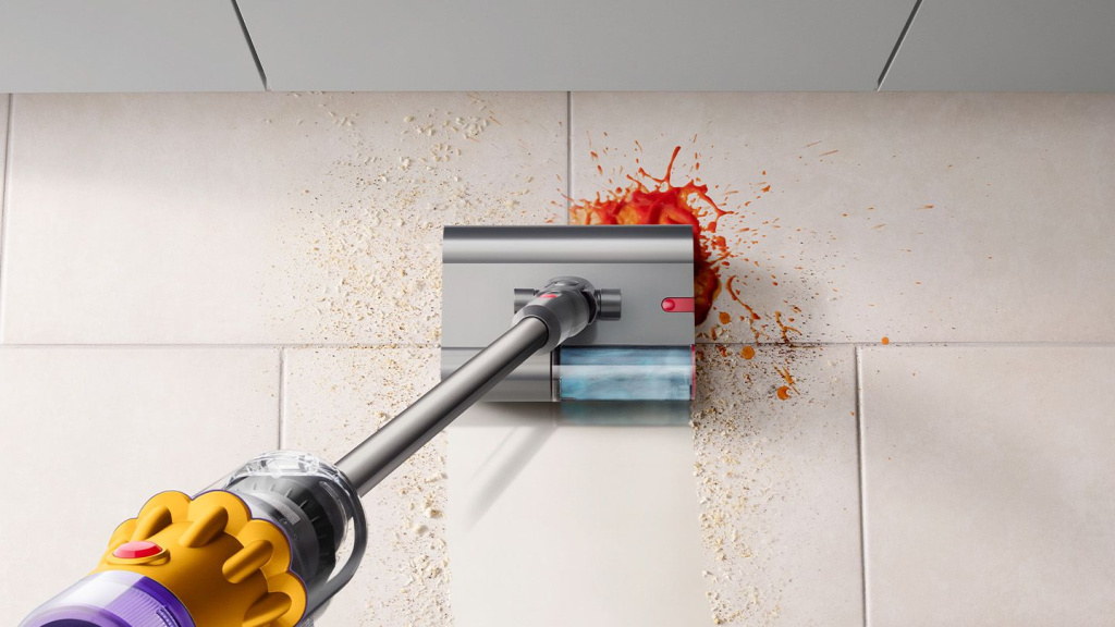 Вертикальный пылесос с влажной уборкой Dyson V12s Detect Slim Submarine – сухая уборка + влажное мытье пола