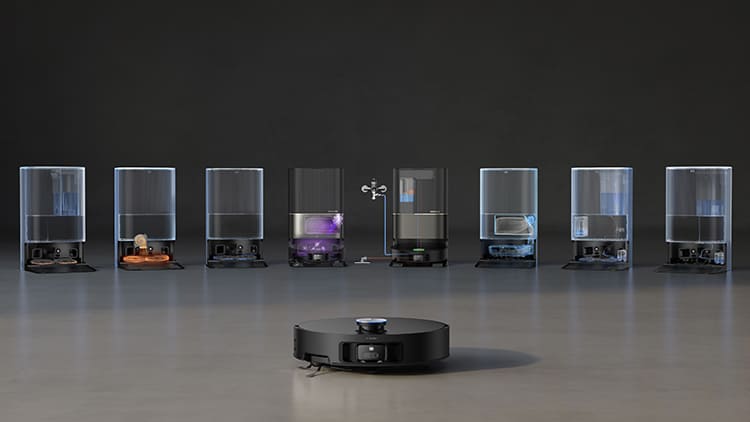 Робот-пылесос Dreame X50 Ultra Сomplete – интеллектуальная станция PowerDock