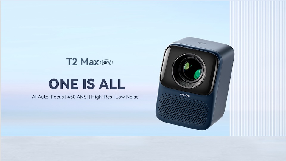 Wanbo T2 Max New (2023) – обновленный проектор с выдающимися характеристиками