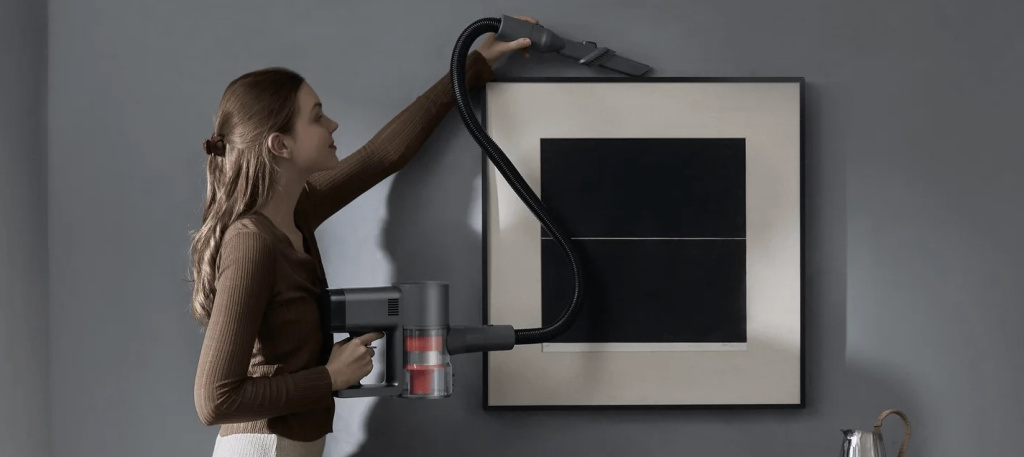 Вертикальный пылесос Xiaomi Vacuum Cleaner G20 Max – шланг для труднодоступных мест