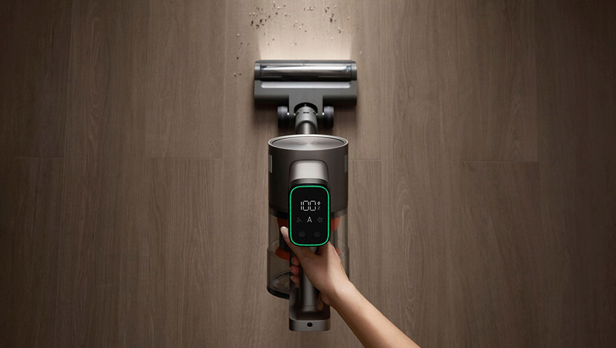 Вертикальный пылесос Xiaomi G30 Max – информативный LED-дисплей