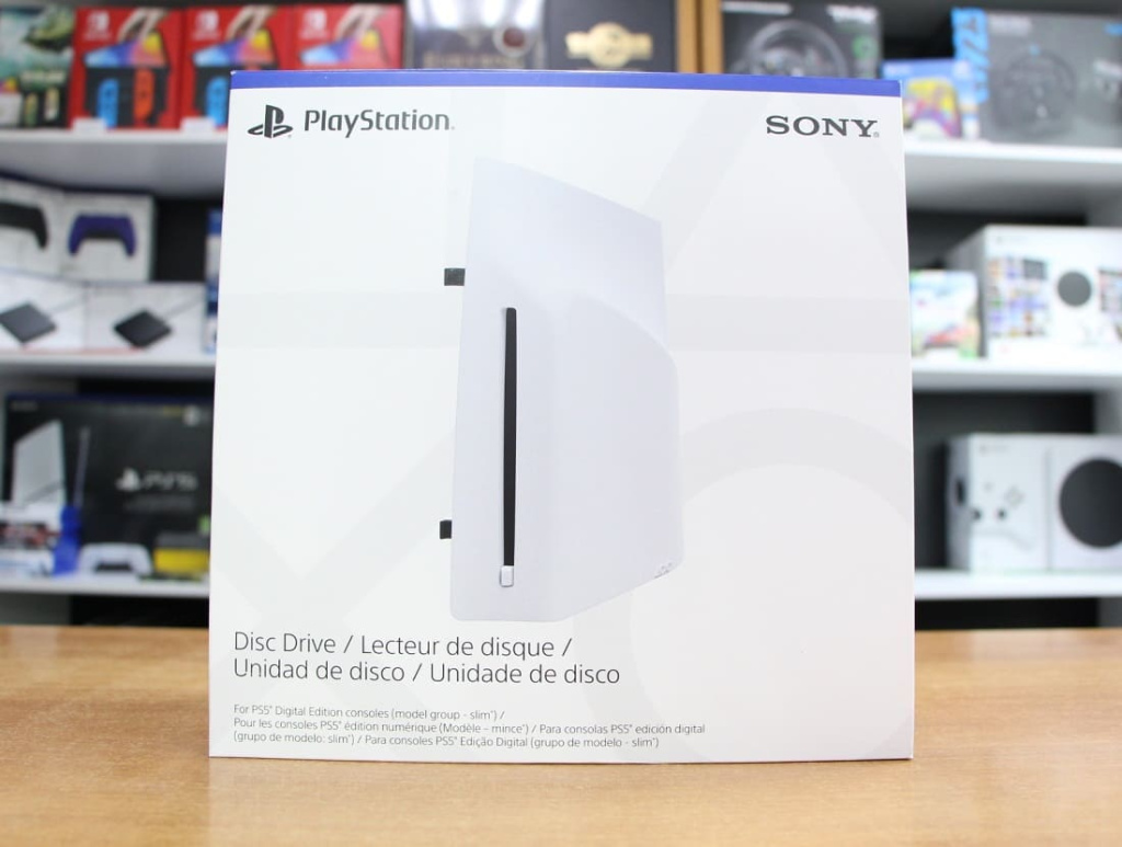 Blu-ray привод Sony Disk Drive CFI-ZDD1 для PlayStation 5 Slim / Pro – идеальное решение для Digital версии