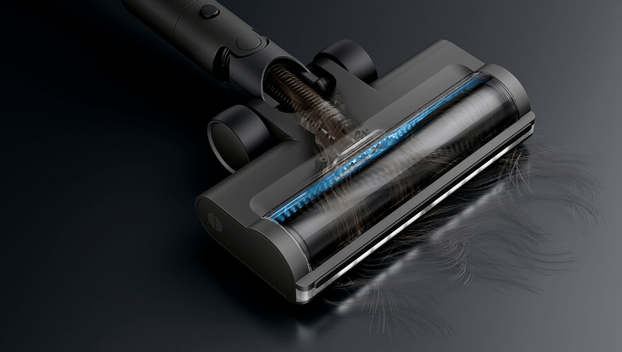 Вертикальный пылесос Xiaomi G30 Max – волосы и шерсть не наматываются