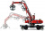 Конструктор LEGO Technic 42144 Грейферный погрузчик