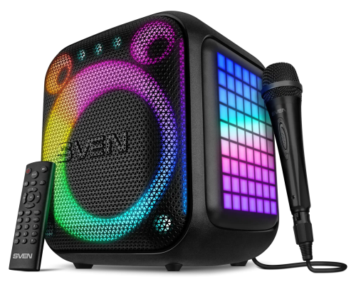 Портативная колонка SVEN PS-880 — фото, купить в Минске с доставкой по Беларуси — 360shop.by
