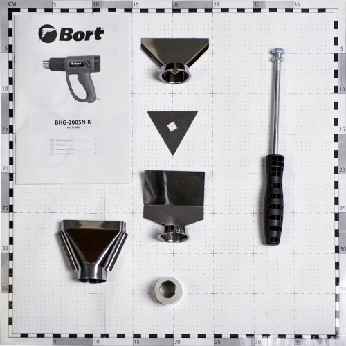 Промышленный фен Bort BHG-2005N-K (91271068)