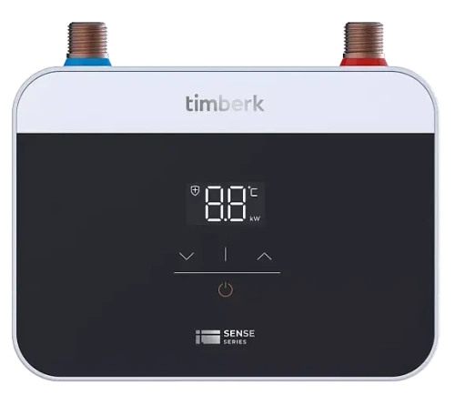Проточный электрический водонагреватель Timberk Sense T-WI7-P18-SC — фото, купить в Минске с доставкой по Беларуси — 360shop.by