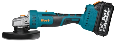 Угловая шлифмашина (болгарка) Bort BWS-21Li (с 2-мя АКБ, кейс) (93413571) — фото, купить в Минске с доставкой по Беларуси — 360shop.by